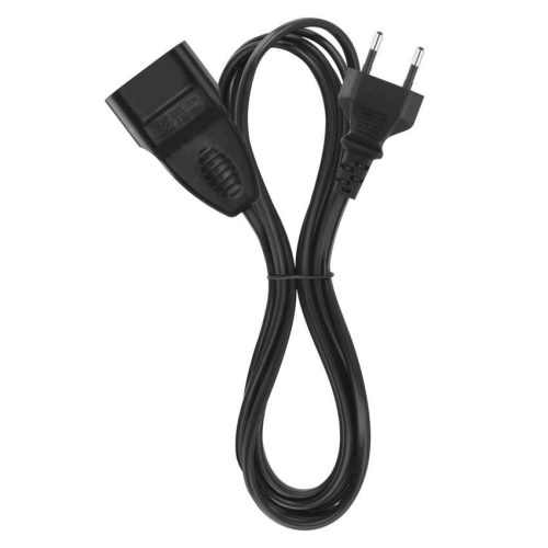 EMOS PC01301, Hosszabbító 1,5 m / 1 aljzat / fekete / PVC / 0,75 mm2