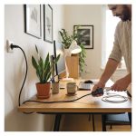 EMOS PC01301, Hosszabbító 1,5 m / 1 aljzat / fekete / PVC / 0,75 mm2