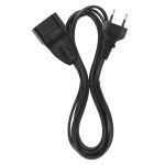 EMOS PC01303, Hosszabbító 3 m / 1 aljzat / fekete / PVC / 0,75 mm2