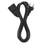 EMOS PC01305, Hosszabbító 5 m / 1 aljzat / fekete / PVC / 0,75 mm2