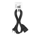EMOS PC01305, Hosszabbító 5 m / 1 aljzat / fekete / PVC / 0,75 mm2