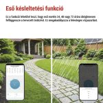 EMOS PW56201, GoSmart öntöző időzítő, Bluetooth 5.0, 1 kimenet