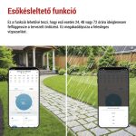 EMOS PW56202, GoSmart öntöző időzítő, Bluetooth 5.0, 2 kimenet