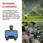 EMOS PW56202, GoSmart öntöző időzítő, Bluetooth 5.0, 2 kimenet