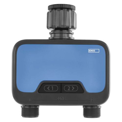 EMOS PW56202, GoSmart öntöző időzítő, Bluetooth 5.0, 2 kimenet