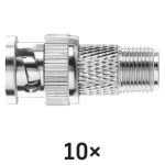 EMOS R5553, F-BNC átalakító M5553 10db/csomag