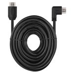 EMOS S10510, HDMI kábel 2.0 A-A dugó 90°, 5m
