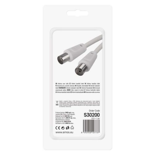 EMOS S30200, Antenna koax kábel 2,5m