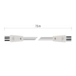 EMOS S30700, Antenna koax kábel 7,5m