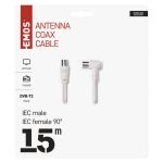 EMOS S31510, Antenna koax kábel 90° 15m