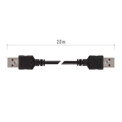EMOS S70200, USB kábel 2.0 A – micro B csatlakozó 2m