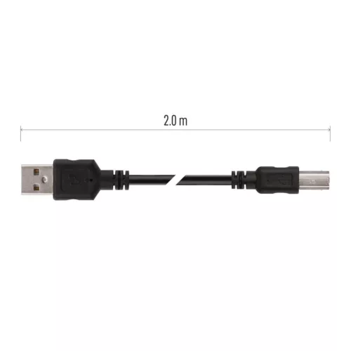 EMOS S70202, USB kábel 2.0 A – B csatlakozó 2m