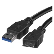   EMOS S70203, USB kábel 3.0 A csatlakozó – micro B csatlakozó 1m