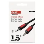 EMOS SM5001, Jack kábel 3.5mm ST dugó-3.5mm ST dugó 1.5m