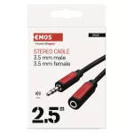 EMOS SM5102, Jack kábel 3.5mm ST dugó-3.5mm ST dugalj 2.5m