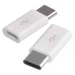 EMOS SM7023, Adapter micro USB-B 2.0 / USB-C 2.0, fehér, 2db