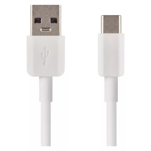 EMOS SM7026, Töltő- és adatkábel USB-A 2.0 / USB-C 2.0, 1,5 m, fehér