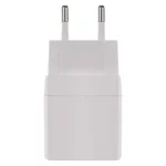 EMOS V02G20 fehér GaN USB töltő 20 W, USB-C és USB-A kimenettel
