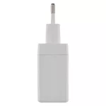 EMOS GaN PD 45 W univerzális USB töltő, fehér, USB-C és USB-A, V04G45