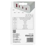 EMOS V06G120, EMOS Univerzális USB töltő GaN PD 120 W max.