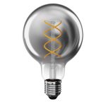 EMOS Z52311, LED izzó DECO SMOKED G95 / E27 / 4,5 W (19 W) / 180 lm / flame