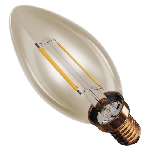 EMOS Z53012, LED izzó Vintage gyertya / E14 / 2,5 W (20 W) / 225 lm / Meleg fehér