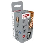 EMOS Z55311, LED izzó DECO SMOKED A60 / E27 / 4,5 W (19 W) / 180 lm / flame