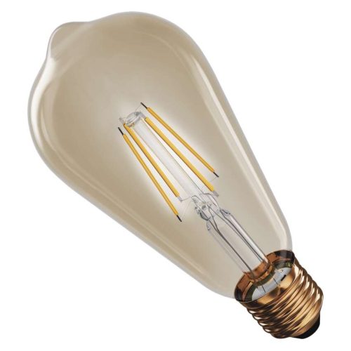 EMOS Z57032, LED izzó Vintage ST64 / E27 / 4,5 W (40 W) / 420 lm / Meleg fehér