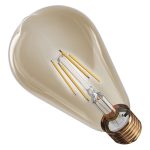 EMOS Z57032, LED izzó Vintage ST64 / E27 / 4,5 W (40 W) / 420 lm / Meleg fehér