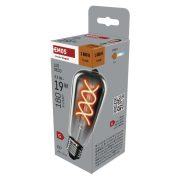   EMOS Z57311, LED izzó DECO SMOKED ST64 / E27 / 4,5 W (19 W) / 180 lm / flame