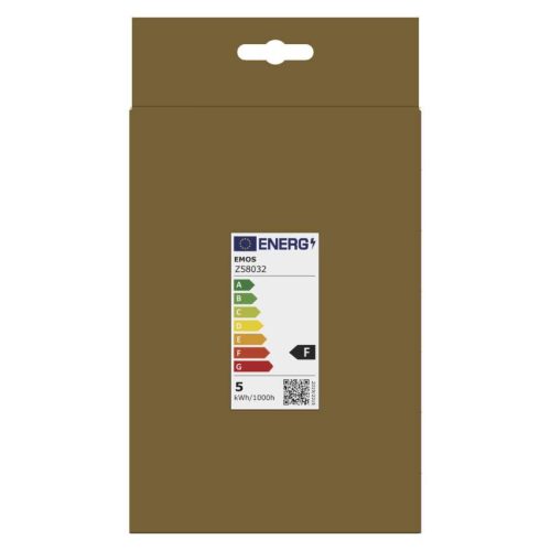 EMOS Z58032, LED izzó Vintage G125 / E27 / 4,5 W (40 W) / 420 lm / Meleg fehér