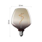 EMOS Z59G01, LED izzó DECO S123/ E27 / 4 W (16 W) / 150 lm / flame