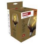 EMOS Z59G01, LED izzó DECO S123/ E27 / 4 W (16 W) / 150 lm / flame