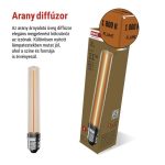 EMOS Z5AI01, LED izzó DECO T30 / E27 / 2 W (11 W) / 100 lm / flame