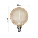 EMOS Z5BO11, LED izzó DECO G130OA / E27 / 4 W (22 W) / 220 lm / flame