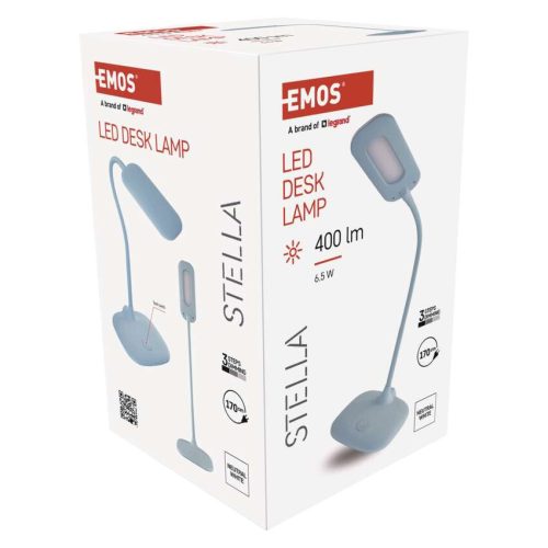 EMOS Z7602BL, Stella LED asztali lámpa, kék