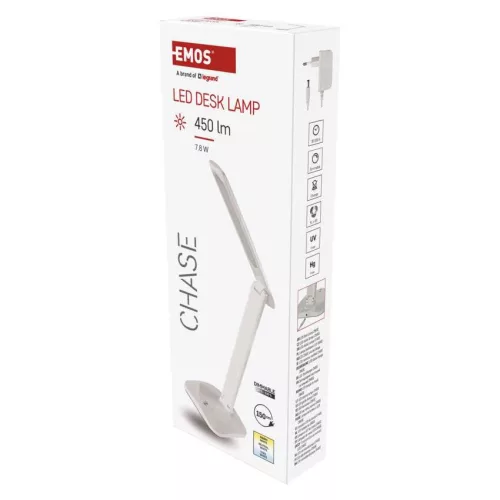 EMOS Z7619W, Chase LED asztali lámpa, fehér