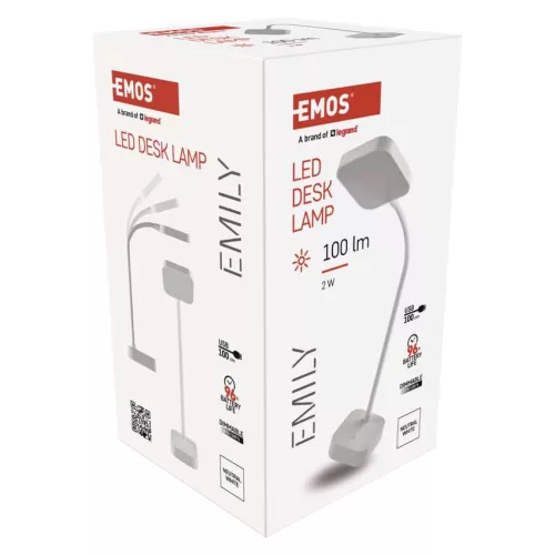 EMOS Z7627, Emily LED asztali lámpa, újratölthető