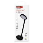 EMOS Z7628B, Charles LED asztali lámpa, fekete