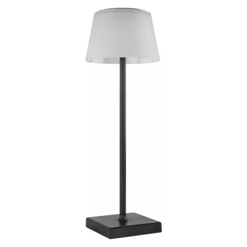 EMOS Katie fekete újratölthető LED asztali lámpa, Z7630B