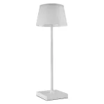 EMOS Katie fehér újratölthető LED asztali lámpa, Z7630W