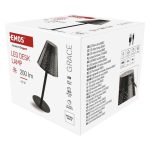 EMOS Z7634, Grace LED asztali lámpa, újratölthető