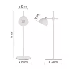 EMOS Z7635W, Sophie LED asztali lámpa, újratölthető, fehér