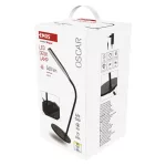 EMOS Z7637B, Oscar LED asztali lámpa, fekete