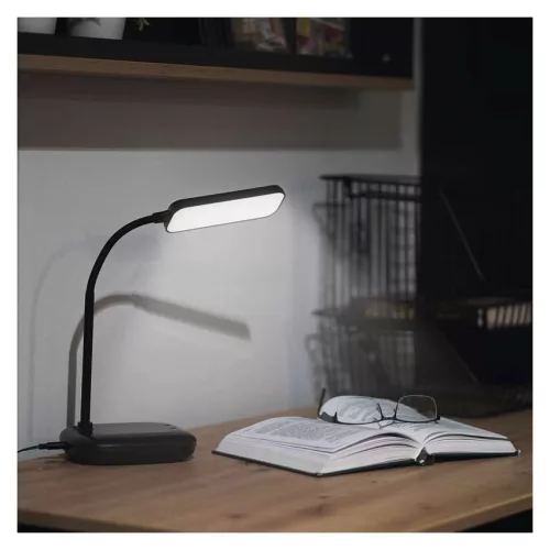 EMOS Z7638B, Molly LED asztali lámpa, fekete