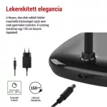 EMOS Z7638B, Molly LED asztali lámpa, fekete