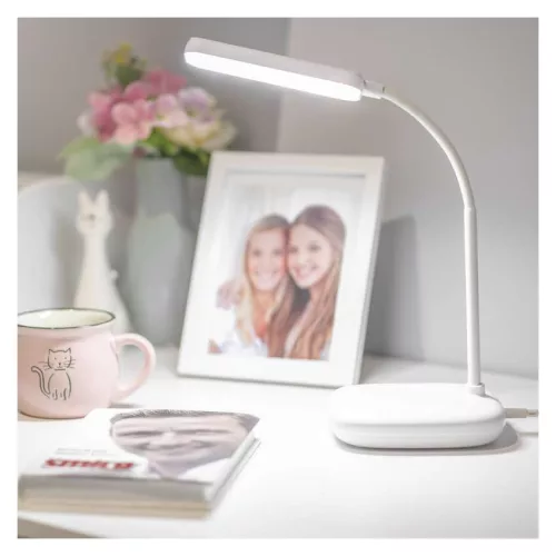 EMOS Z7638W, Molly LED asztali lámpa, fehér