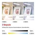 EMOS Z7638W, Molly LED asztali lámpa, fehér
