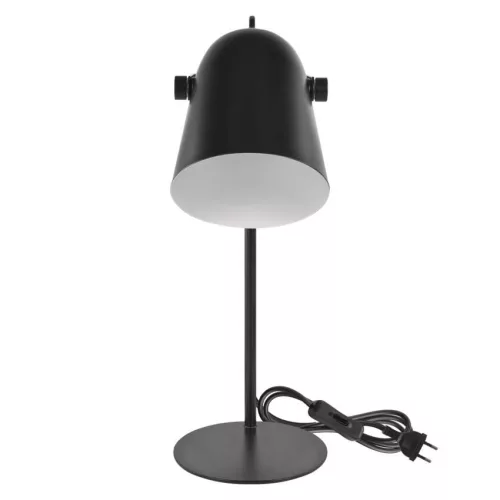 EMOS Z7642B, EMOS Nina asztali lámpa E27 IP20, fekete