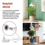 EMOS Z7905, LED növénynevelő lámpa, teljes spektrum, 21 LED, beltéri, időzítővel